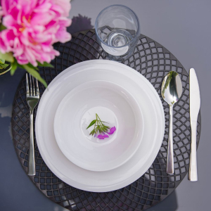 CLASSIC Talerz głęboki 24cm biały